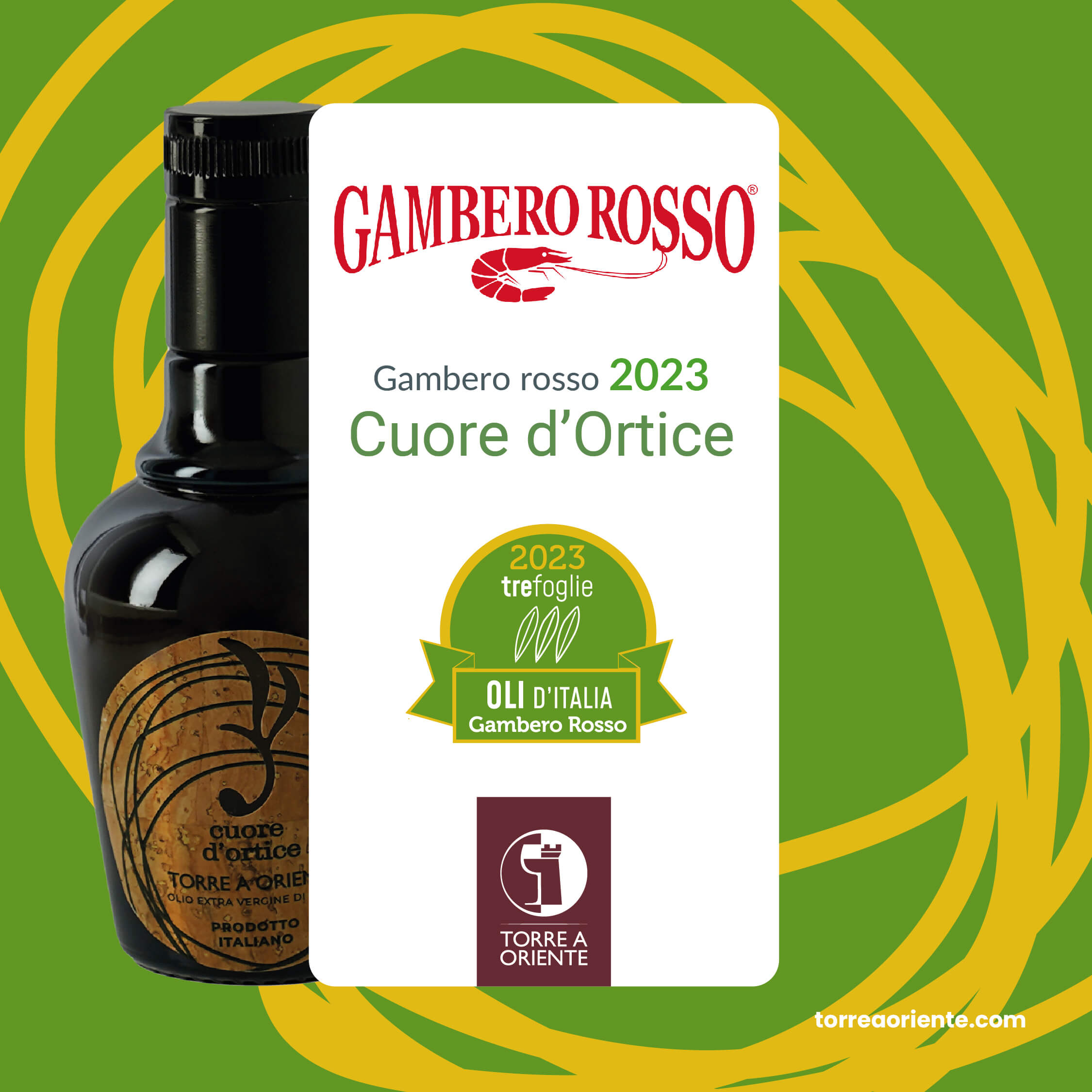 Cuore d’Ortice – Gambero rosso Tre Foglie 2023